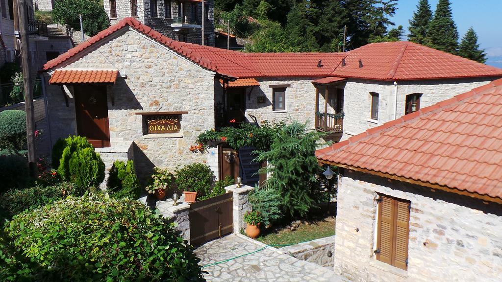 Oihalia Guesthouse Fidhakia Bagian luar foto